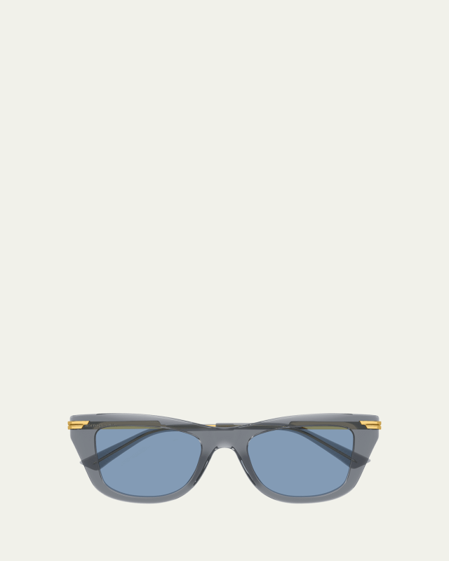 Recycled Acetate Rectangle Sunglasses